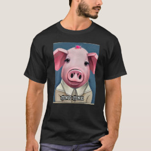 Cute Pig Piggie Oink Oink  54 T-Shirt