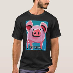Cute Pig Piggie Oink Oink  59 T-Shirt