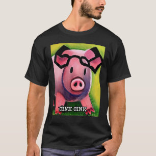 Cute Pig Piggie Oink Oink 65 T-Shirt