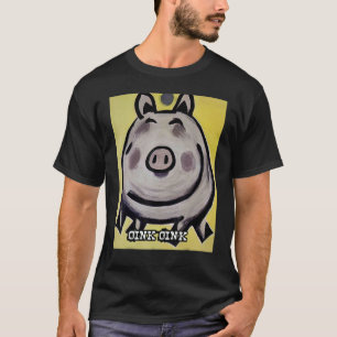Cute Pig Piggie Oink Oink_6 T-Shirt
