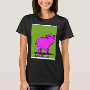 Cute Pig Piggie Oink Oink 7 T-Shirt