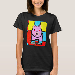 Cute Pig Piggie Oink Oink Premium_3 T-Shirt