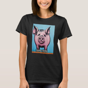Cute Pig Piggie Oink Oink Premium_5 T-Shirt