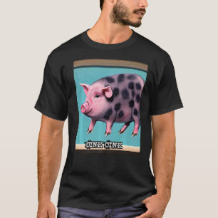 Cute Pig Piggie Oink Oink Premium_6 T-Shirt