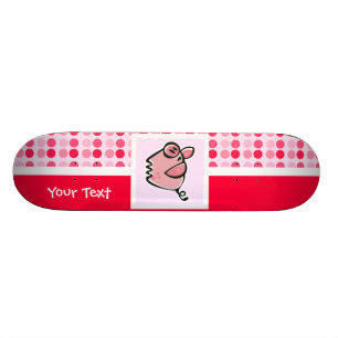 Cute Pig Skateboard