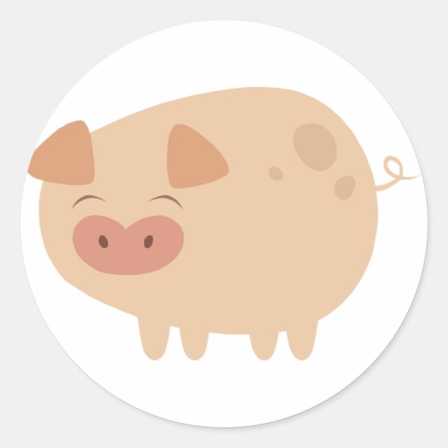 Cute Pig Stickers (Front)