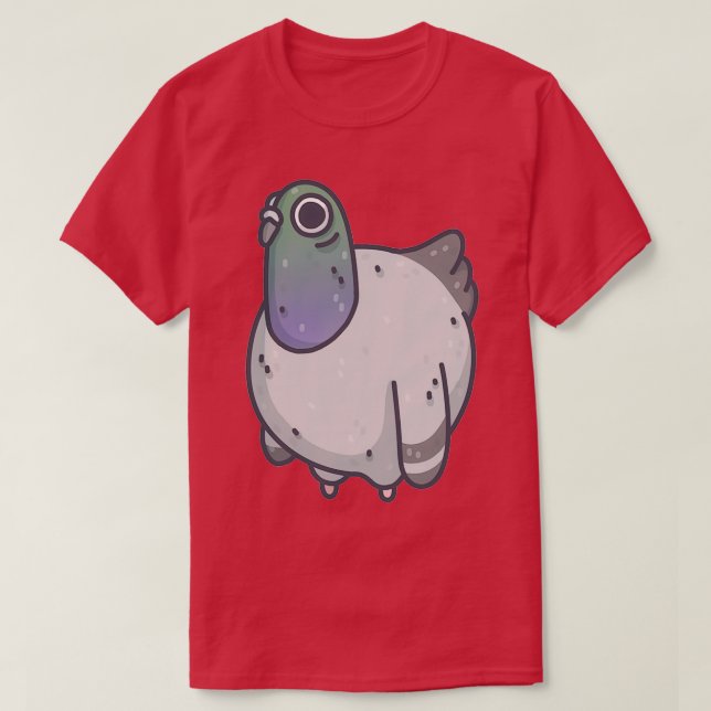 Cute Pigeon 15 T-Shirt (Design Front)
