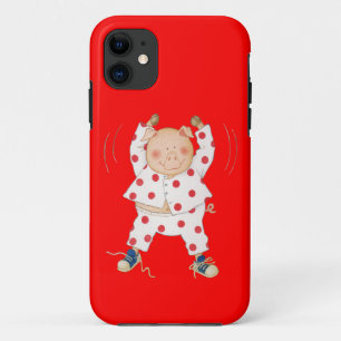 Cute Piggy Exercising iPhone 11 Case