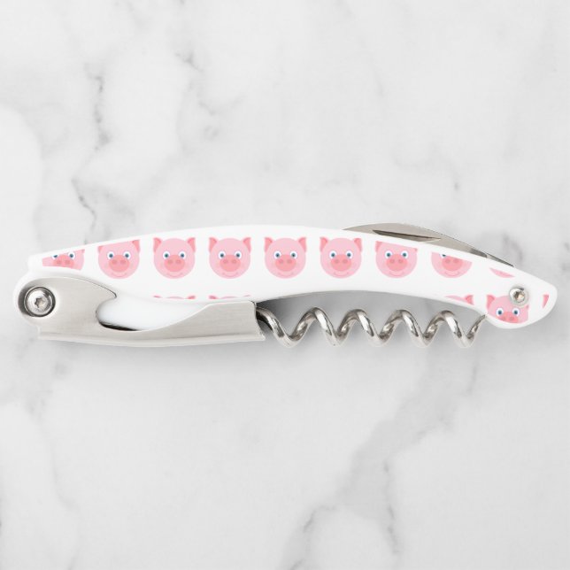 Cute piggy face corkscrew (Front)