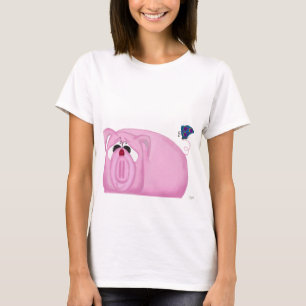 Cute Piglet Chumley And Beautiful Friends T-Shirt