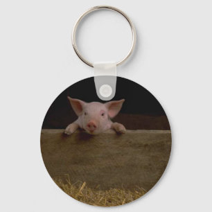 Cute Piglet Key Ring