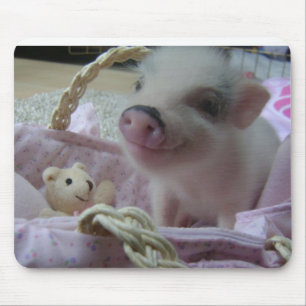 Cute Piglet Mouse Mat