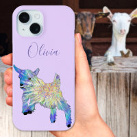 Cute Pigmy Goat illustration add Name