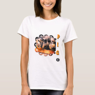 Cute Pigs Pig Piggy for a true fan T-Shirt