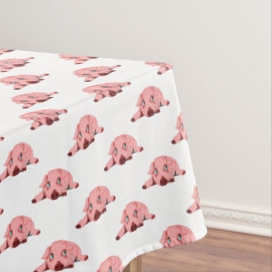 Cute Pigs Tablecloth