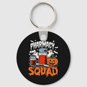 Cute Pills Pharmacy Squad Pharmacist Technician Ha Key Ring
