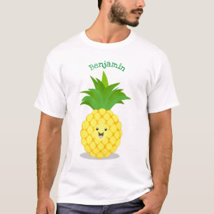 Cute pineapple cartoon illustration T-Shirt