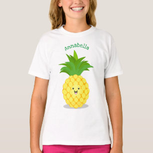 Cute pineapple cartoon illustration T-Shirt