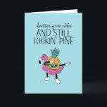 Cute Pineapple Fruit Pun Funny Birthday Card<br><div class="desc">Funny and cute birthday card for those who love puns and humour. Perfect way to wish your friends and family happy birthday.  Visit our store for more birthday card collection. You'll find something cool,  humourous and sometimes sarcastic birthday cards for your special someone.</div>