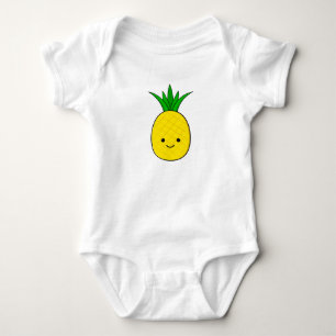 Cute Pineapple Kawai Baby Bodysuit