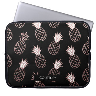 Cute Pineapple Pattern Laptop Sleeve