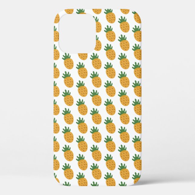 Cute Pineapple Pattern | Modern Fertility IVF Case-Mate iPhone Case (Back)