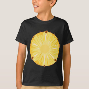 Cute Pineapple Slice Fruit Halloween Costume T-Shirt
