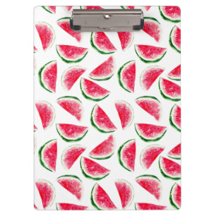 Cute Pineapple & Watermelon Pattern Clipboard