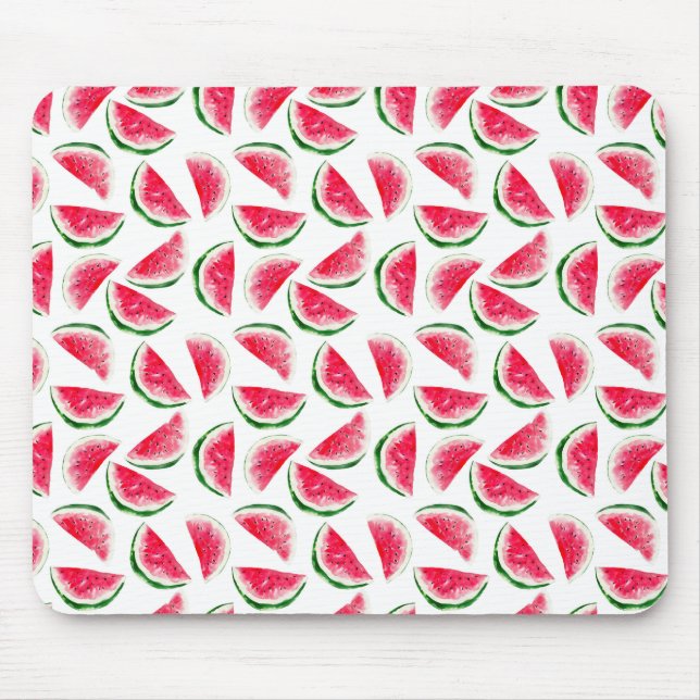 Cute Pineapple & Watermelon Pattern Mouse Mat (Front)