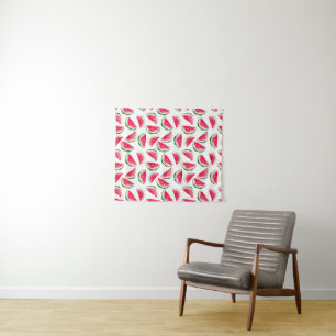 Cute Pineapple & Watermelon Pattern Tapestry