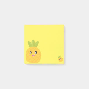 Cute Pineapple yellow kawaii Post-it Notes