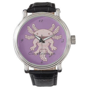 Cute Pink Axolotl Thunder_Cove Watch