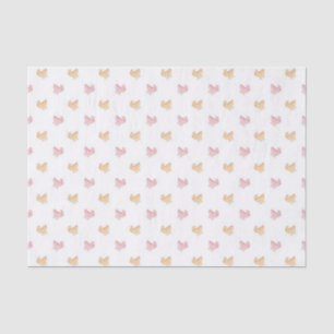 Cute Pink Baby Buggy Pattern Tissue Paper