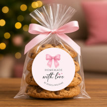 Cute Pink Bow Coquette homemade Goods