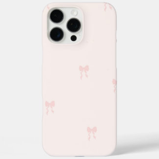 Cute Pink Bow Pattern Phone Case