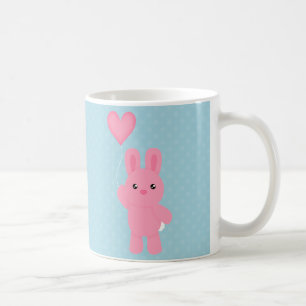 Cute Pink Bunny Coffee Mug