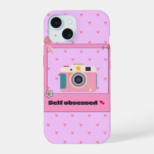 Cute Pink Camera Aesthetic Phone Case