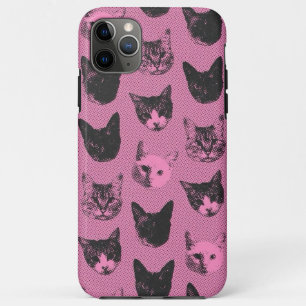 Cute Pink Cat iPhone Case – Soft Aesthetic Vibes