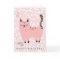 Cute Pink Cat Kids Birthday 