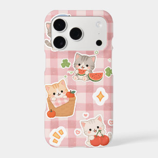 Cute Pink Cat Phone Case