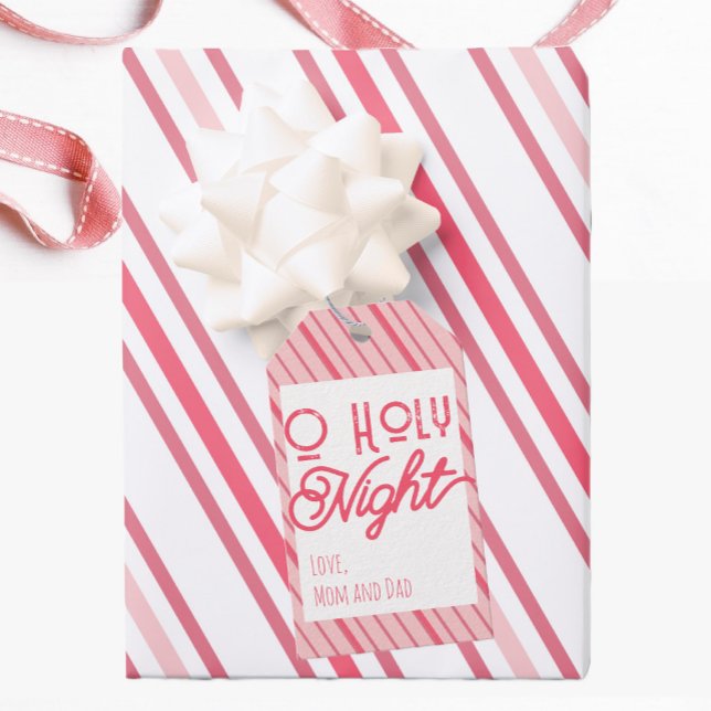 Cute Pink Christian Christmas  Gift Tags (Creator Uploaded)