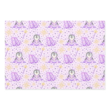 Cute Pink Christmas Sugarplum Penguin