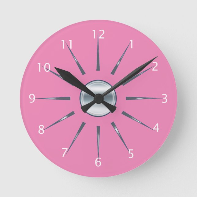 Cute Pink Clock (Front)