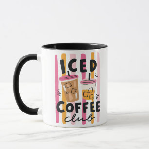 Cute Pink Coffee Cups Summer Coffee Design