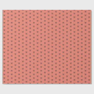 Cute Pink Coquette Bow Pattern Wrapping Paper