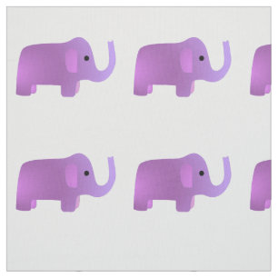 Cute Pink Elephant Fabric
