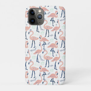 Cute pink flamingo   iPhone 11 pro case