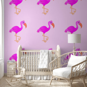 Cute Pink Flamingo Wallpaper