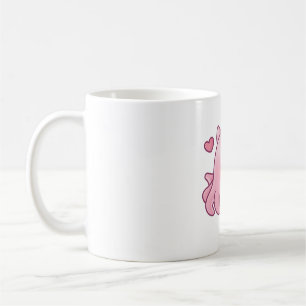 Cute Pink Flapjack Octopus Coffee Mug
