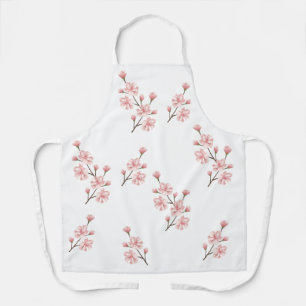 Cute Pink Floral Apron